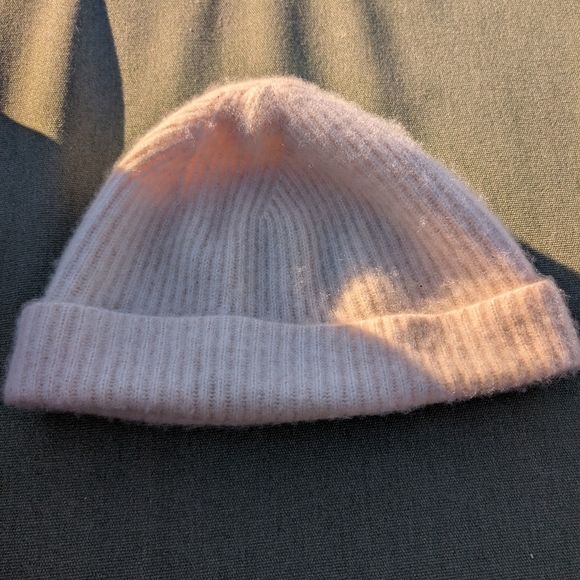 J. Crew Cashmere Soft Cream Beanie - Picture 3 of 4